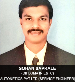 Placed Candidate Sohan Sapkale